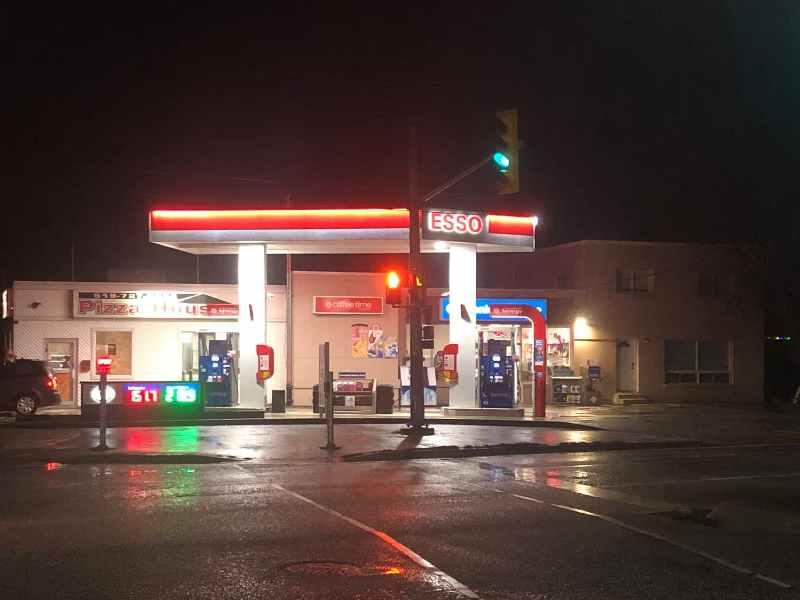 Esso GAs Station With House